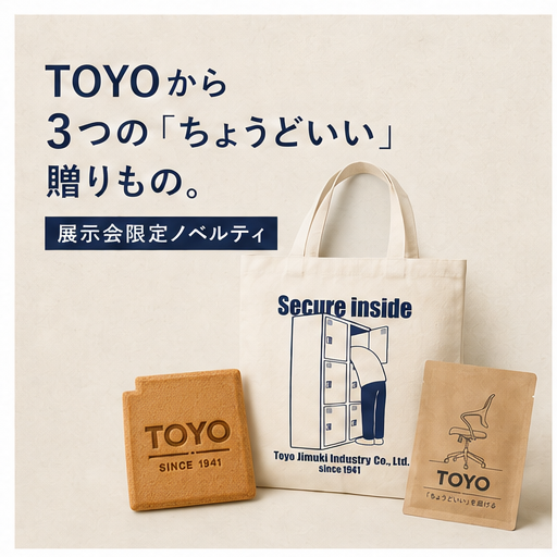 TOYOから3つのちょうどいい贈りもの